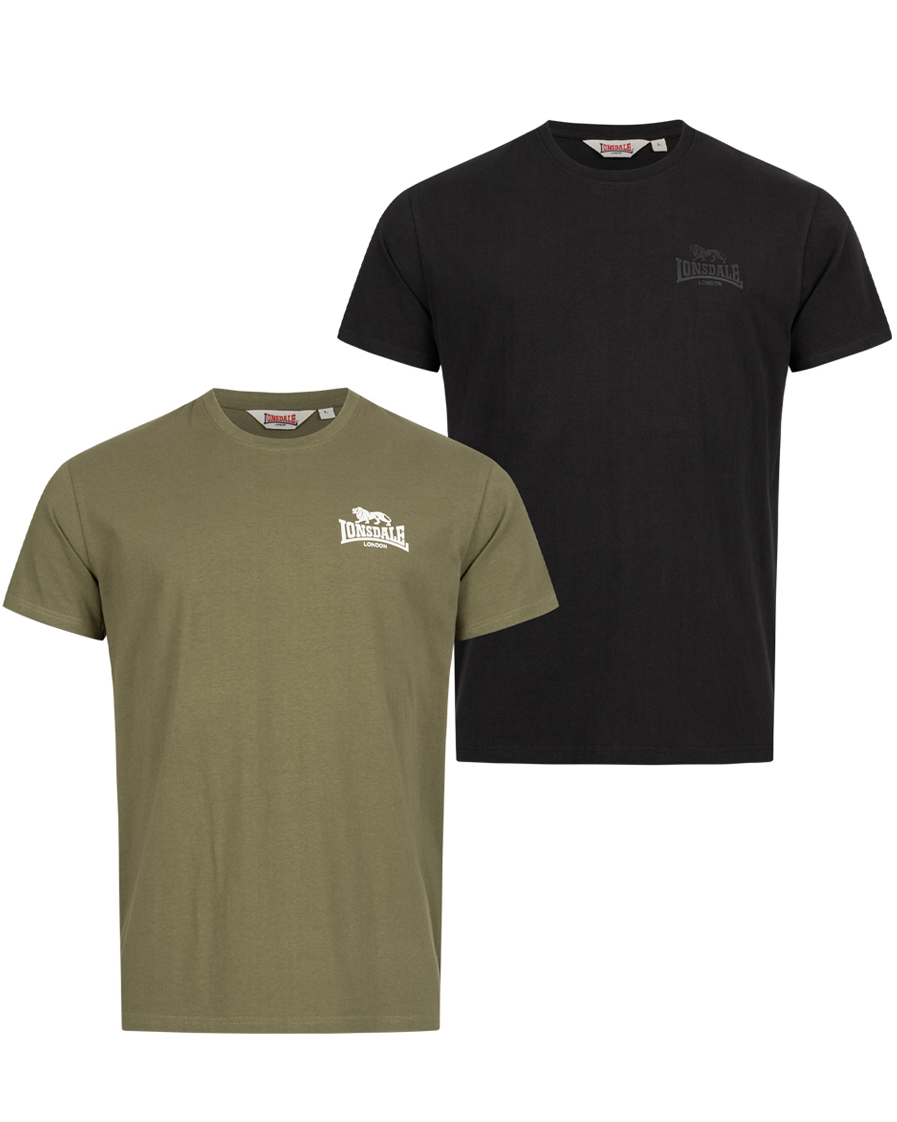 Lonsdale doublepack t-shirts Blairmore