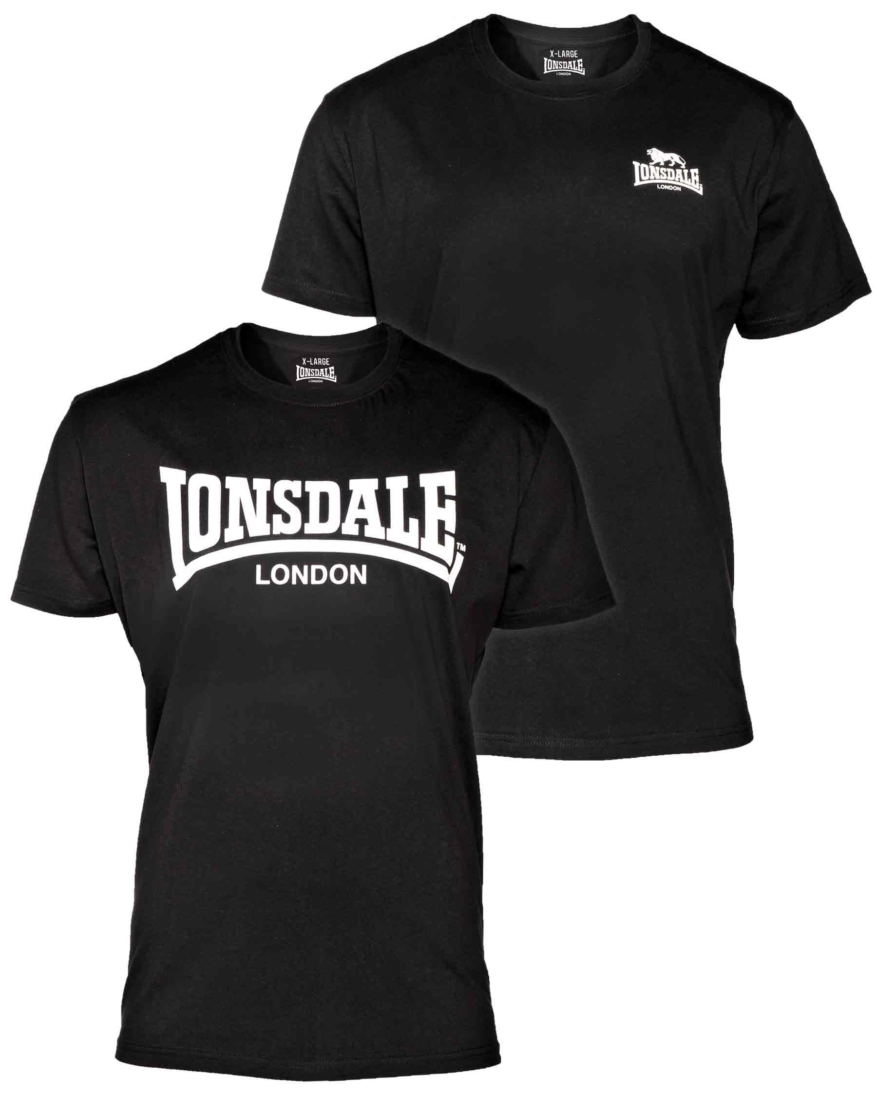 Lonsdale t-shirt Piddinghoe in dubbelpak
