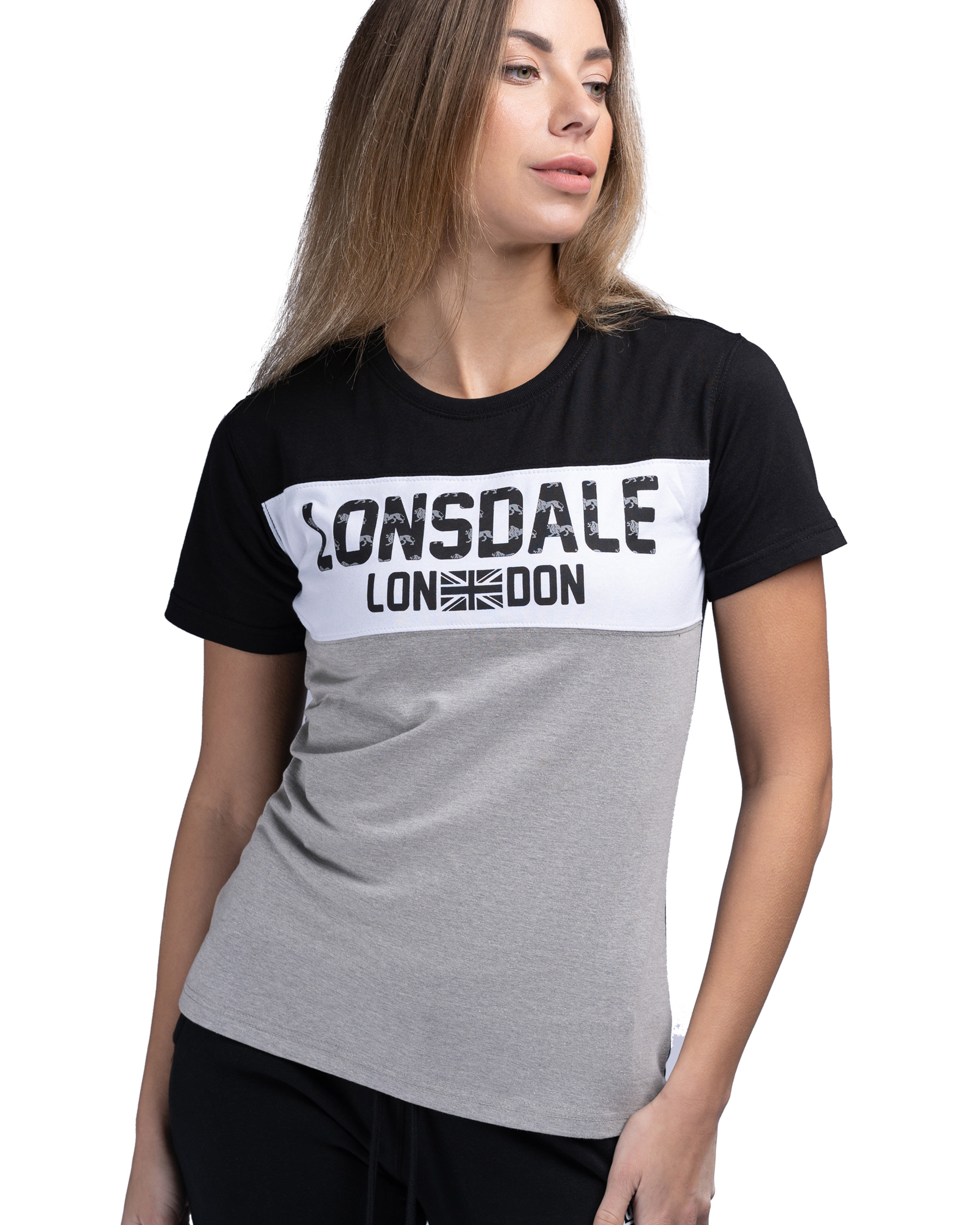 Lonsdale women t-shirt Tallow